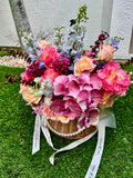 Flower arrangement "Amore Basket"
